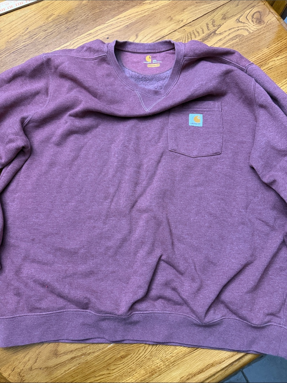 Carhartt Men’s Crewneck Pocket Sweatshirt